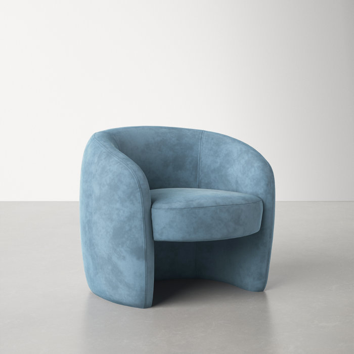 AllModern Kearney 35'' Wide Tufted Barrel Chair & Reviews | Wayfair